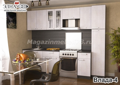 Кухонный Гарнитур Влада-4 ЛДСП Кухонный Гарнитур Влада-4 ЛДСП