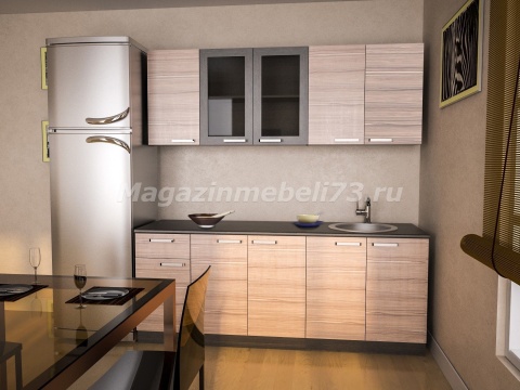 Кухонный Гарнитур Влада-1 ЛДСП  Кухонный Гарнитур Влада-1 ЛДСП