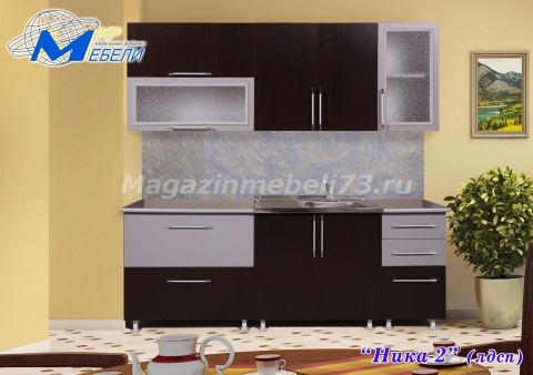 Кухонный Гарнитур Ника-2 ЛДСП 2,0м Кухонный Гарнитур Ника-2 ЛДСП 2,0м