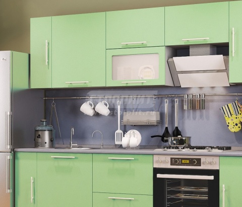 Анна Кухня Салатовый Металлик Анна Кухня Салатовый Металлик