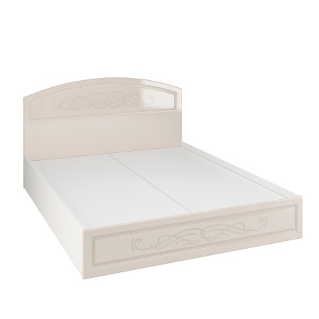 Кровать Венесуэла с Подъемным Механизмом МДФ/Жемчуг Глянец 1400/1600 х 2000 мм