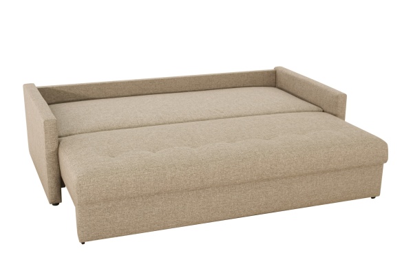 Диван еврокнижка Норд темно-бежевый