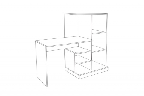 Письменный стол "Лайт" 03.247 Письменный стол "Лайт" 03.247