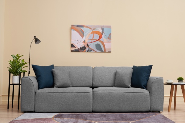 Диван еврокнижка Имир SE серый