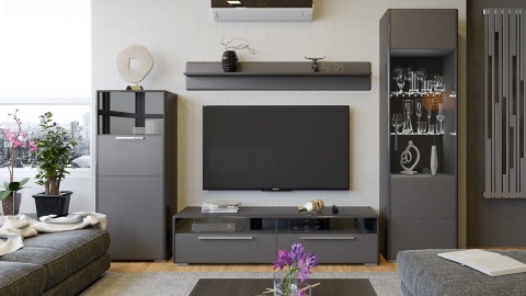 Гостиная «Наоми» №4 Разные Цвета/Ш-2732 × В-1944 × Г-440 мм Гостиная «Наоми» №4 Разные Цвета/Ш-2732 × В-1944 × Г-440 мм