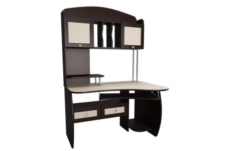 Компьютерный стол "Мебелайн-13" (системный блок справа)