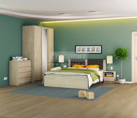 Веста набор для спальни с шкафом 3-х дверным Веста набор для спальни с шкафом 3-х дверным