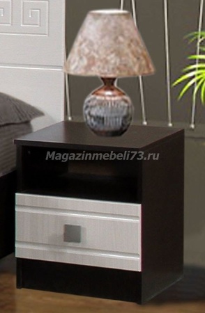 Афина Тумба Прикроватная МДФ - 2 шт в комплекте (Ш-400 х В-470 х Г-450 мм) /Разные Цвета