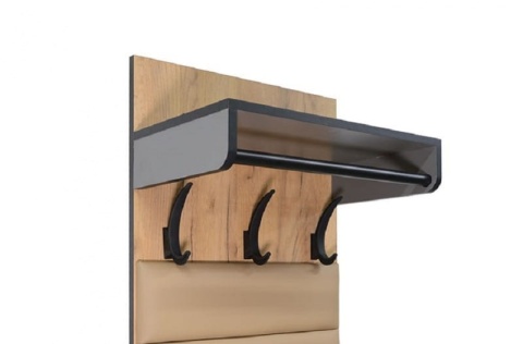 Вешало настенное "Ольга - Лофт 6.1" без зеркала Вешало настенное "Ольга - Лофт 6.1" без зеркала