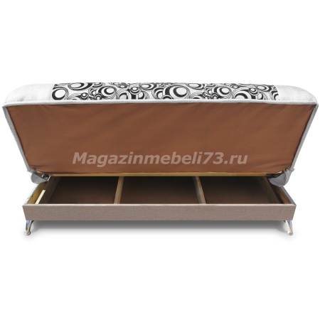 Диван-Книжка №2 Раскладной с Ящиком для Белья (Ш-800 х Д-1900 мм)/Разные Цвета