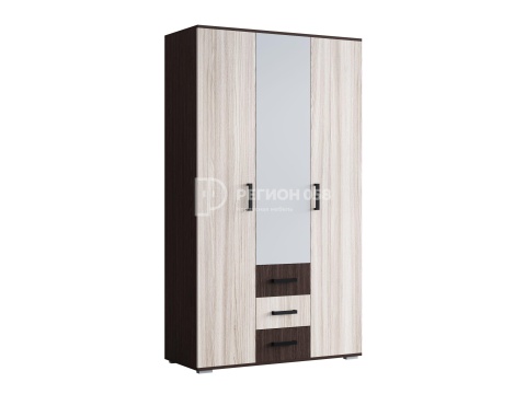 Шкаф №2 Ноктюрн-11 ЛДСП/Разные Цвета (Ш-1200 х В-2120 х Г-470 мм)