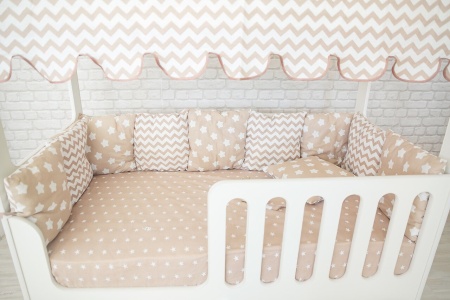 Кровать Сказка (Домик со Вторым Выдвижным Местом)/Спальное Место 800 х 1600 мм