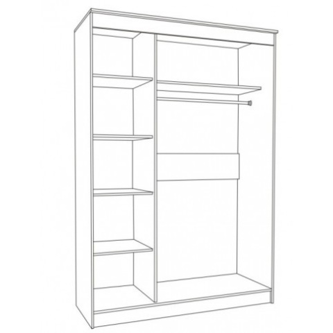 Афина Шкаф 3-х Створчатый МДФ (Ш-1500 х В-2100 х Г-500 мм)/Разные Цвета Афина Шкаф 3-х Створчатый МДФ (Ш-1500 х В-2100 х Г-500 мм)/Разные Цвета