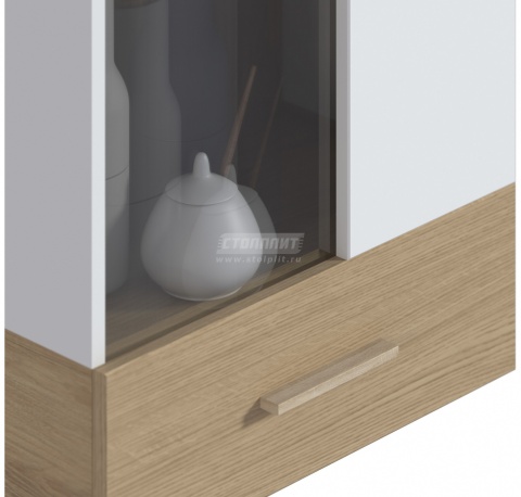 FINN Набор (СБ-2909/1+СБ-2910/1+СБ2912/1) Дуб Светлый/Белый/Ш-2548 X В-1956 X Г-440 мм FINN Набор (СБ-2909/1+СБ-2910/1+СБ2912/1) Дуб Светлый/Белый/Ш-2548 X В-1956 X Г-440 мм