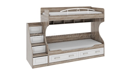 Двухъярусная кровать «Прованс» СМ-223.11.001 Двухъярусная кровать «Прованс» СМ-223.11.001
