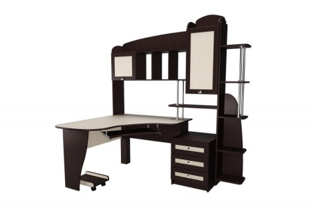 Компьютерный стол "Мебелайн-12" (тумба справа)