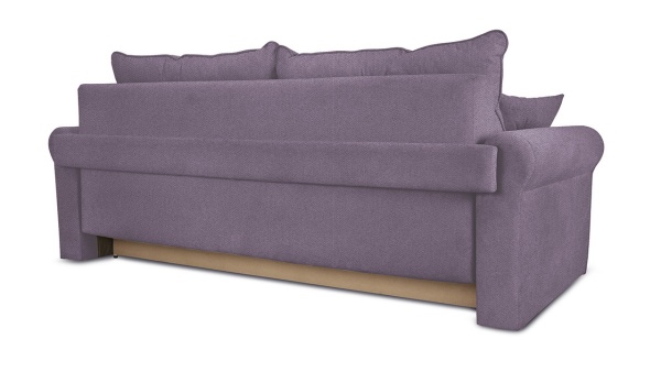 Диван «Синди» (Neo 09 (рогожка) фиолетовый)/Д-2400х Ш-1140х В-860мм