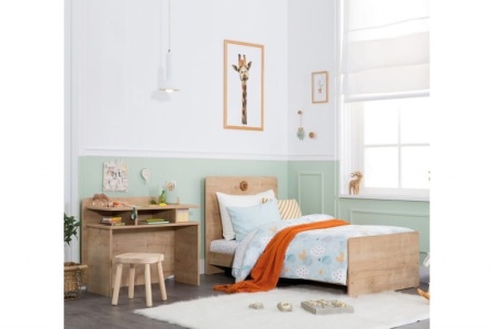 Кроватка-трансформер "Mocha Baby" с полками