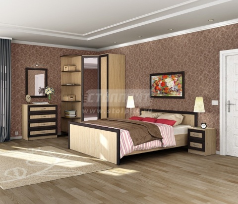 Джорджия Дуб Санремо набор с шкафом угловым Джорджия Дуб Санремо набор с шкафом угловым