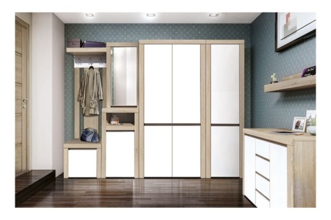 Секция с вешалкой "Селена" СВ-01 Секция с вешалкой "Селена" СВ-01