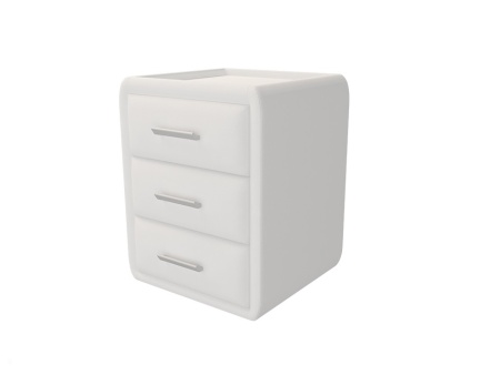 Орматек b2b Тумба Soft Mebel (Экокожа Белый) 51x48