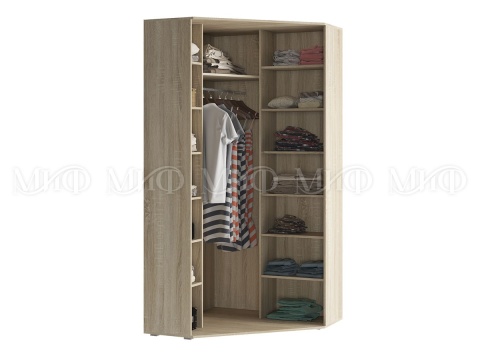 Угловой Шкаф Каролина МДФ (Ш-1100 х В-2236 х Г-1100 мм)/Разные Цвета Угловой Шкаф Каролина МДФ (Ш-1100 х В-2236 х Г-1100 мм)/Разные Цвета