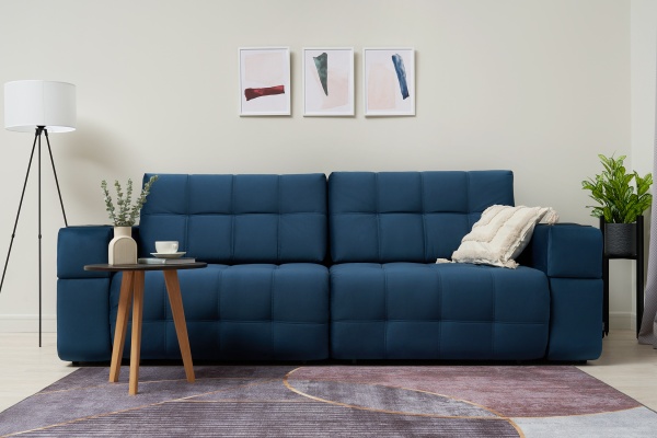 Диван пантограф Рон синий