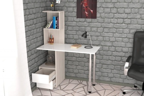 Письменный стол Мебелеф-35 (тумба слева) Письменный стол Мебелеф-35 (тумба слева)