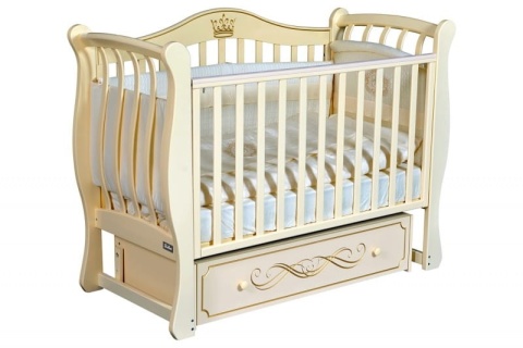 Кроватка с маятником "Stella Elegance" Кроватка с маятником "Stella Elegance"