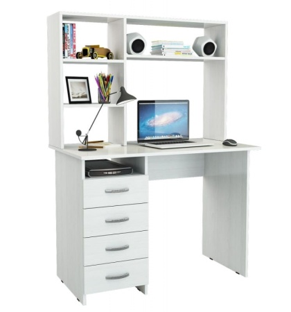 Стол компьютерный "Милан" с надставкой