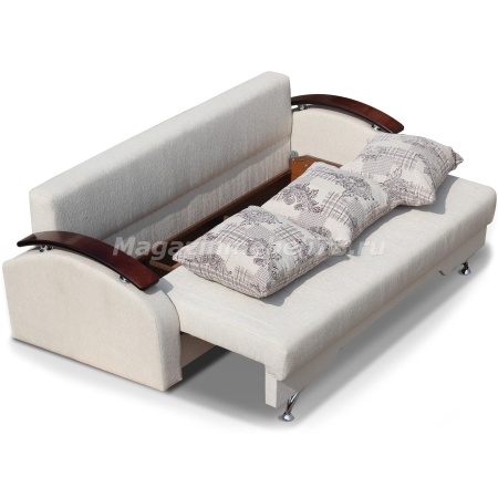 Диван Раскладной Евро-Книжка №2 с Ящиком для Хранения (Ш-800 х Д-2200 мм) /Разные Цвета