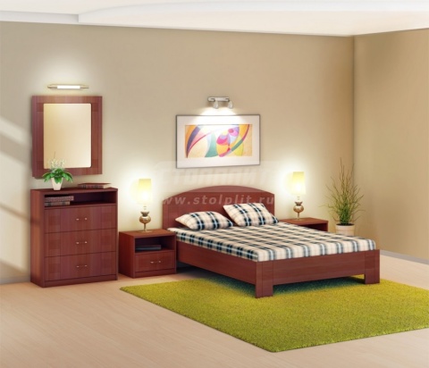 Сити Вишня Спальня Набор 1 Сити Вишня Спальня Набор 1
