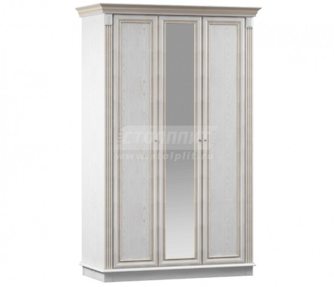 Версаль СБ-2318 Шкаф 3-х дверный с зеркалом Версаль СБ-2318 Шкаф 3-х дверный с зеркалом