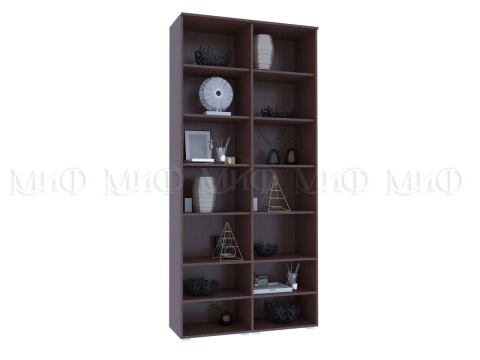 Стеллаж Каролина МДФ (Ш-1068 мм x В-2236 мм x Г-340 мм)/Разные Цвета Стеллаж Каролина МДФ (Ш-1068 мм x В-2236 мм x Г-340 мм)/Разные Цвета