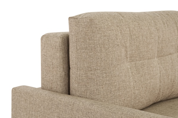 Диван еврокнижка Норд темно-бежевый