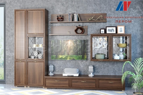 Гостиная-Стенка Карина-01 (В-2224 х Ш-3240 х Г-448 мм)