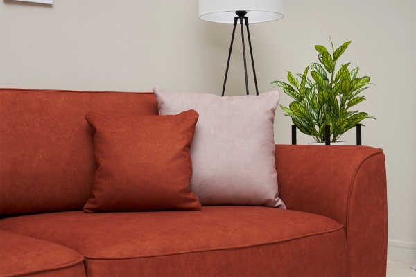 Диван еврокнижка Имир SE оранжевый