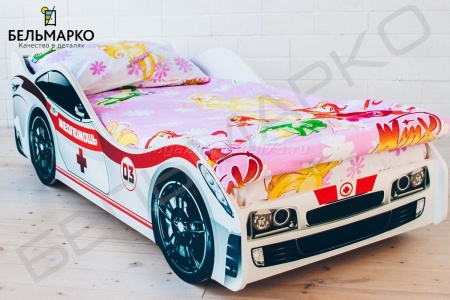 Детская кровать-тачка МЕДПОМОЩЬ Детская кровать-тачка МЕДПОМОЩЬ