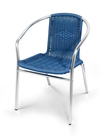 Стул алюминевый LFT-3199E Blue Стул алюминевый LFT-3199E Blue