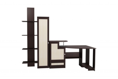 Компьютерный стол "Мебелайн-6" (системный блок справа)