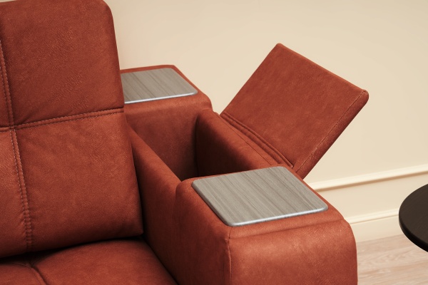 Диван пантограф Рон оранжевый