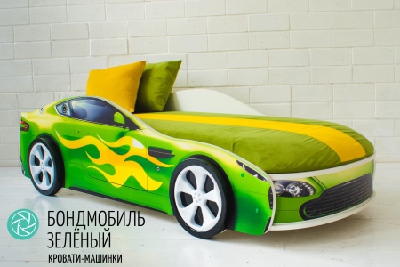 Бондмобиль/Разные Цвета с Подъемным Механизмом и Матрасом