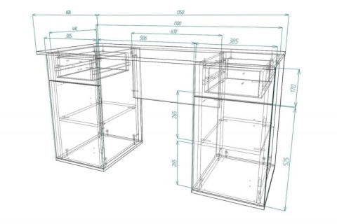 Письменный стол Мебелеф-10 Письменный стол Мебелеф-10