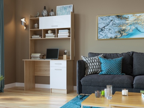 Компьютерный Стол Стайл №2 (Ш-1118 x Г-570 x В-1882 мм)/Разные Цвета Компьютерный Стол Стайл №2 (Ш-1118 x Г-570 x В-1882 мм)/Разные Цвета