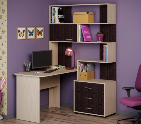 Уголок Школьника Паскаль №3 Разные Цвета (Д-1300 х В-1950 х Г-1300 мм) Уголок Школьника Паскаль №3 Разные Цвета (Д-1300 х В-1950 х Г-1300 мм)