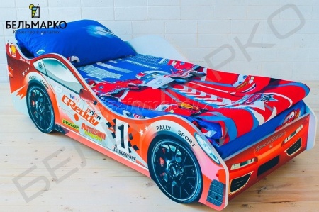 Детская кровать-тачка СТРЕЛА