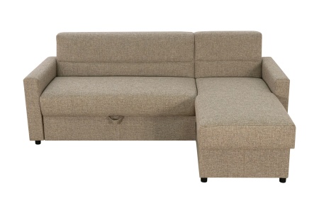 Диван угловой дельфин Виктория 2-1 темно-бежевый