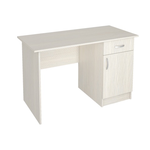 Письменный Стол Рига с Тумбой и Ящиком/Разные Цвета  Письменный Стол Рига с Тумбой и Ящиком/Разные Цвета