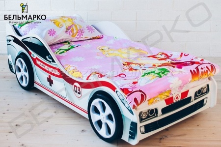 Детская кровать-тачка МЕДПОМОЩЬ Детская кровать-тачка МЕДПОМОЩЬ