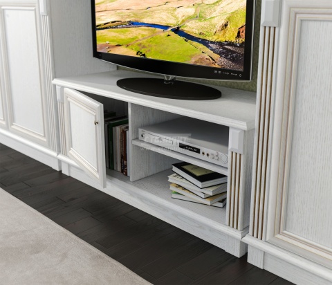 Гостиная Версаль  L-4454 Белый Ясень (Ш-4440 X В 2184 X Г 440 мм) Гостиная Версаль  L-4454 Белый Ясень (Ш-4440 X В 2184 X Г 440 мм)